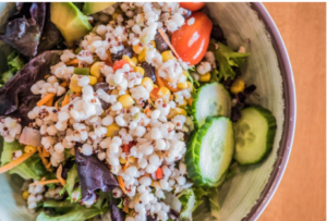 #Quinoa salad with vegetables