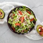 kale and avocado salad
