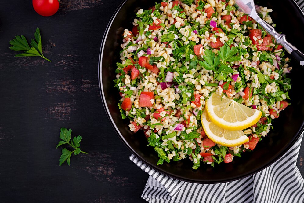 #Quinoa salad with vegetables